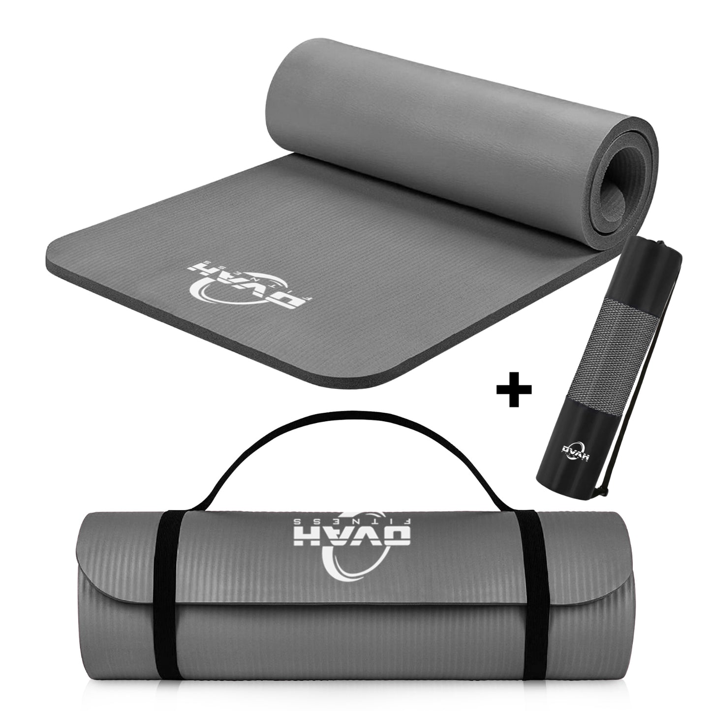 Extra Thick Yoga Mat 15MM Gym Workout Fitness Pilates Women Exercise Non Slip UK